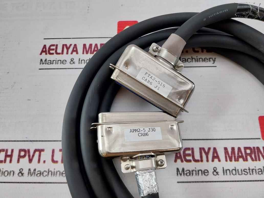 Hitachi Fta2-515 Programmer-printer Cable 3 Meter Apm2-5 J30 - Image 5