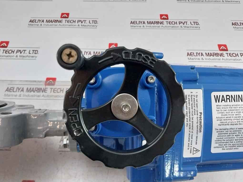 Hkc Hq-0083500100 Electric Part Turn Actuator Flanged W/butterfly Valve - Image 8