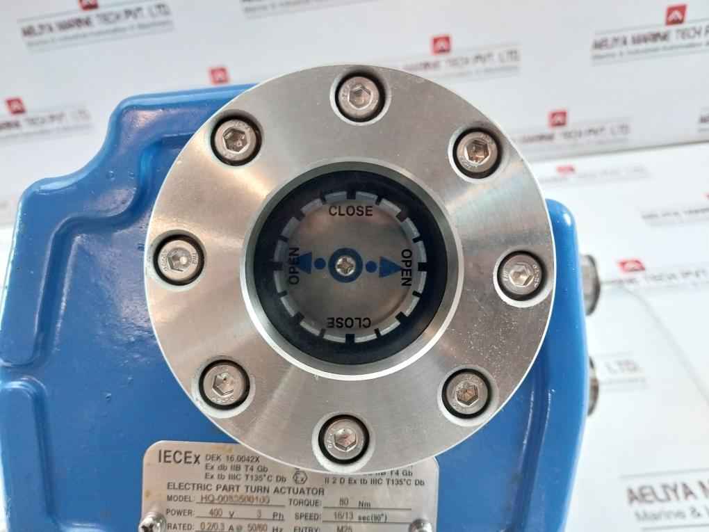 Hkc Hq-0083500100 Electric Part Turn Actuator Flanged W/butterfly Valve 80 Nm - Image 21