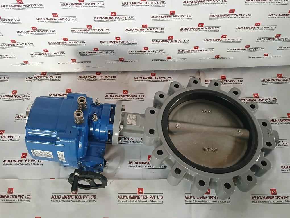 Hkc Hq-0603500000 Electric Part Turn Actuator Flanged W/ Butterfly Valve Dn350 - Image 2