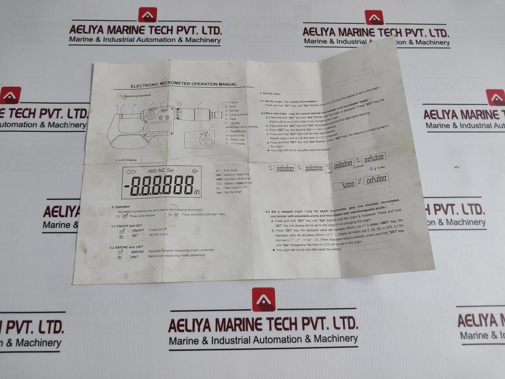 Hogetex Ip65 Electronic Outside Micrometer 150-175Mm 0.001Mm 150Mm - Image 13