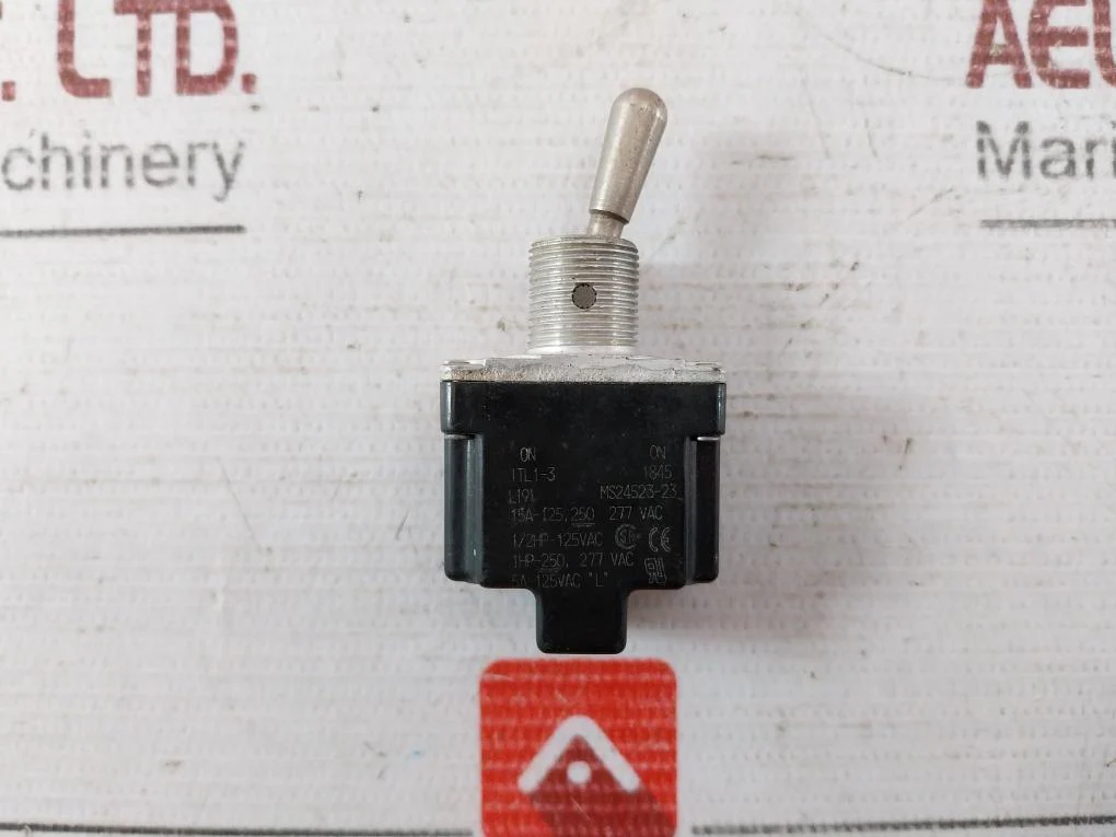 Honeywell 1Tl1-3 Toggle Switch Ms24525-23 15A-125, 250 277Vac 1/2Hp-125Vac - Image 5