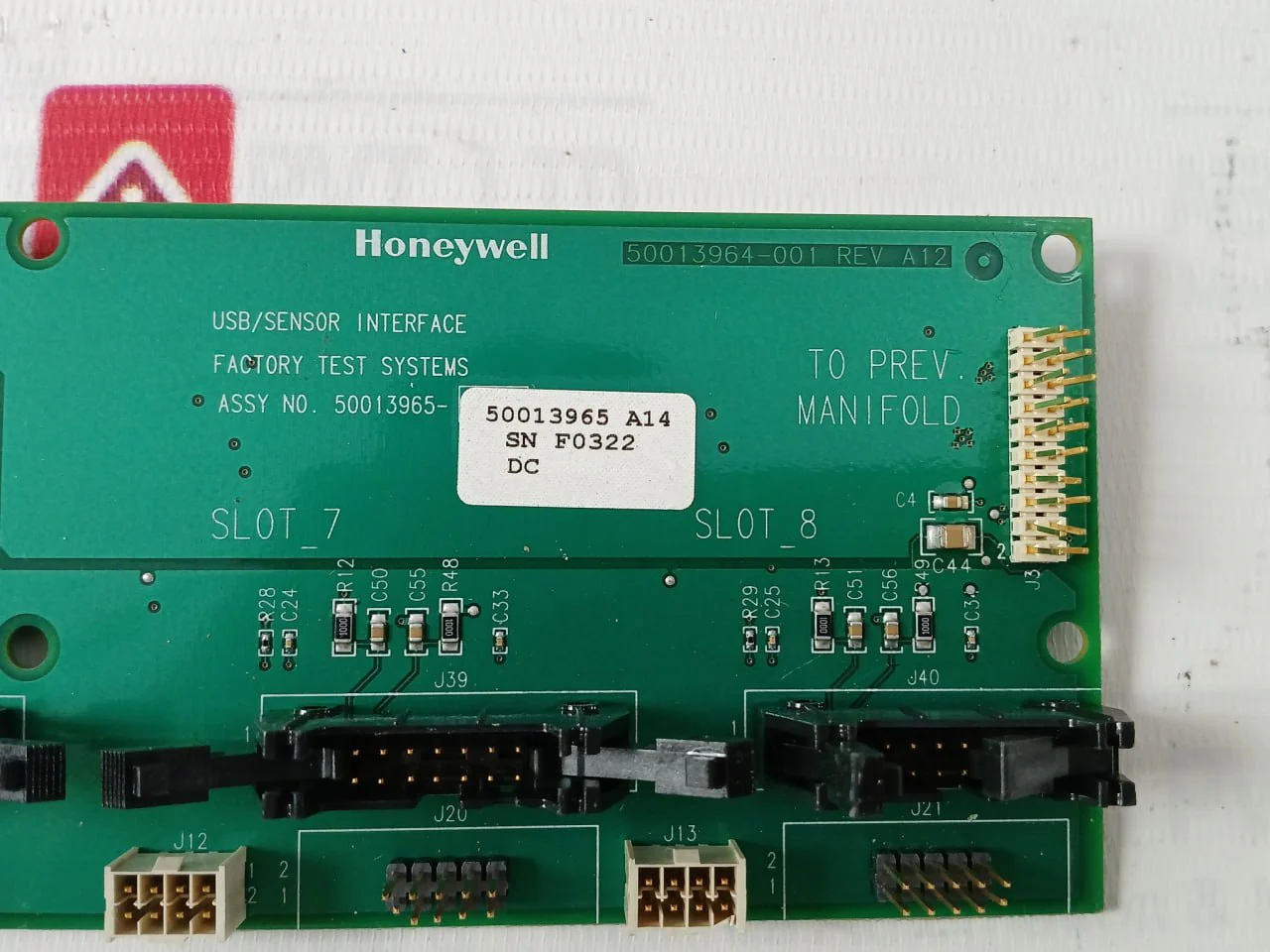 Honeywell 50013964-001 Pcb For Usb/Sensor Interface Factory Test System 94V - Image 7