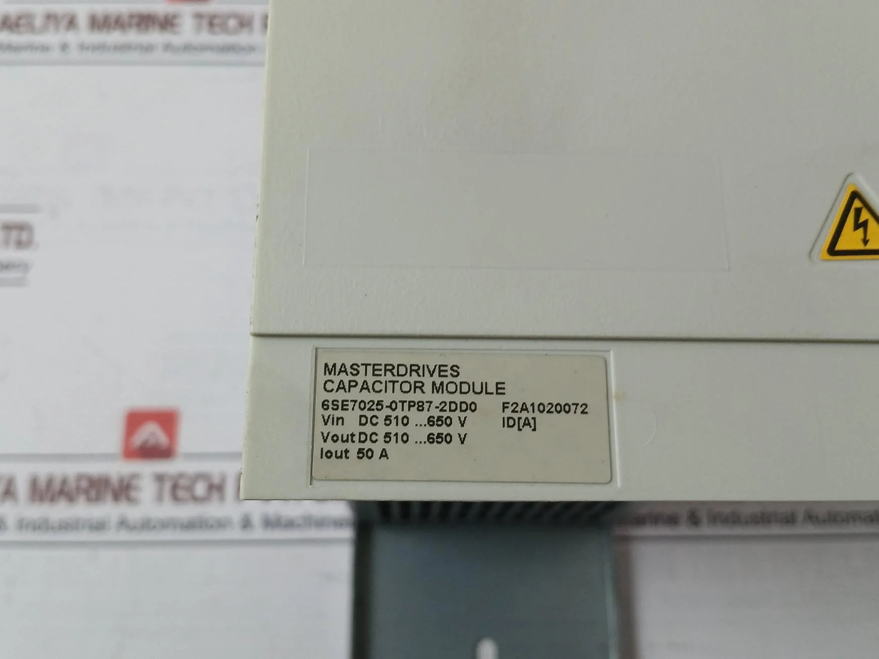 Siemens 6Se7025-0Tp87-2Dd0 Motion Control Capacitor Module For Power Buffering - Image 11