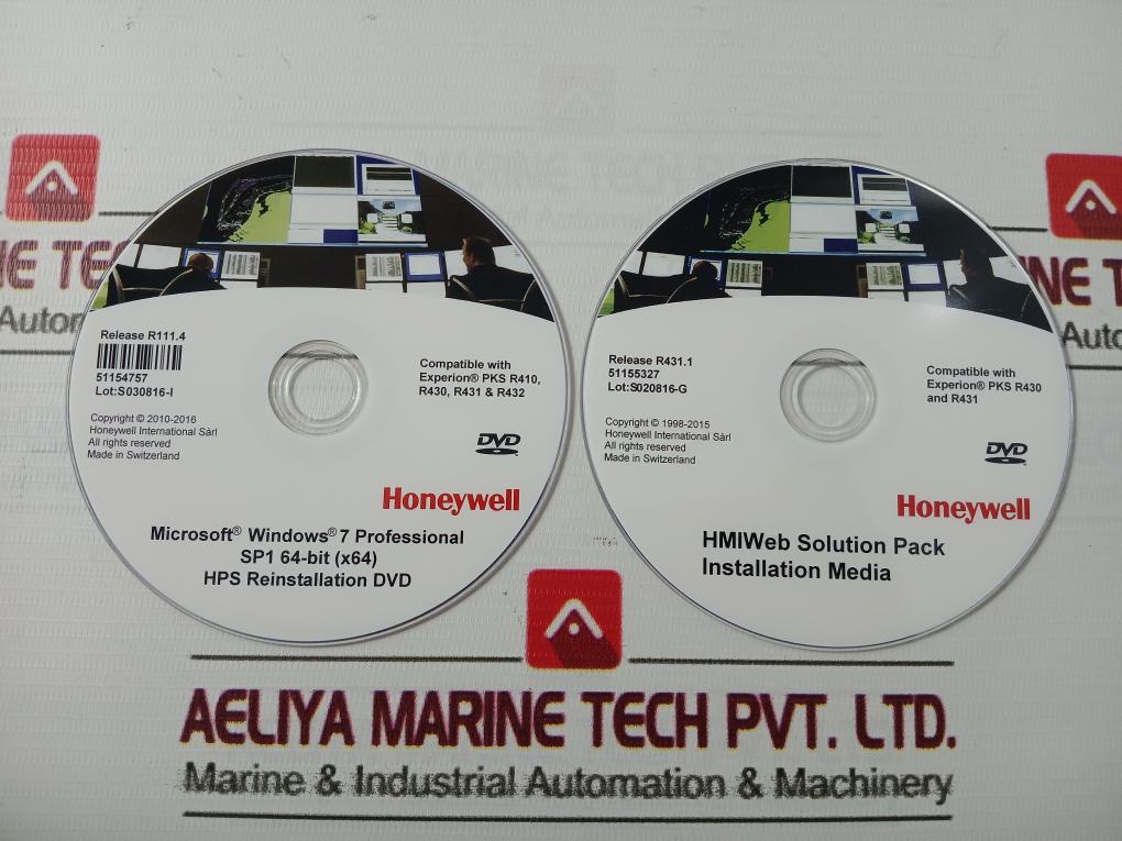 Honeywell 51154757 Experion System Dvds Set 51155347 - Image 2