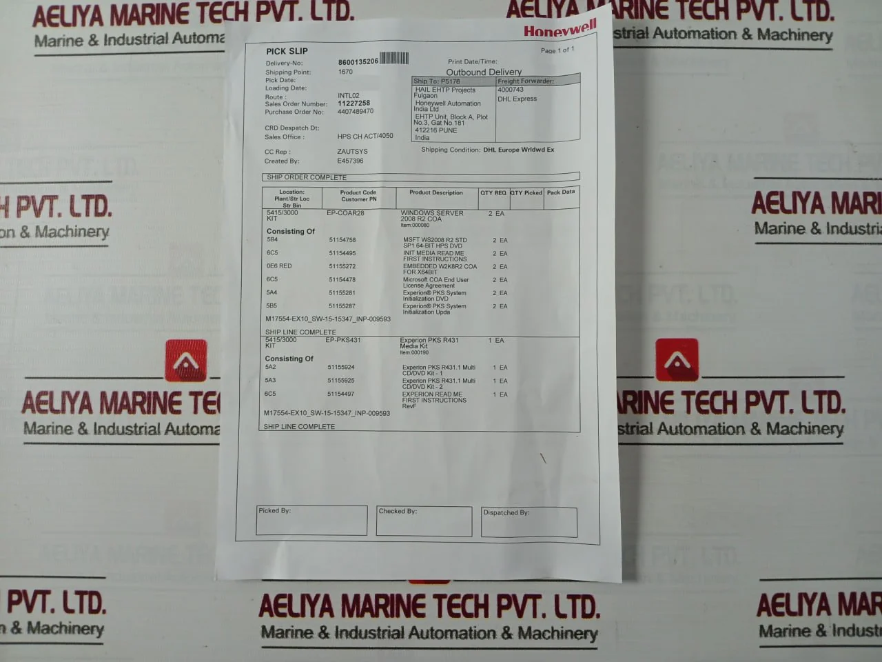 Honeywell 51154758 Experion Pks Windows Server Hps Reinstallation Dvd Kit - Image 17