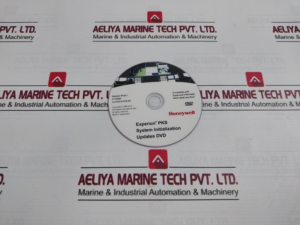 Honeywell 51155287 System Initialization Update Dvd Gh008123 - Image 4