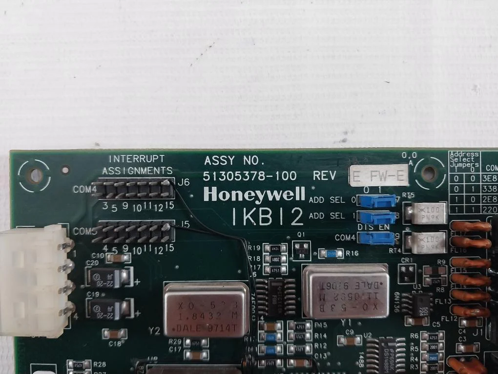 Honeywell 51305378-100 Ikbi2 Printer Interface Board 94V-0 Rev E - Image 4