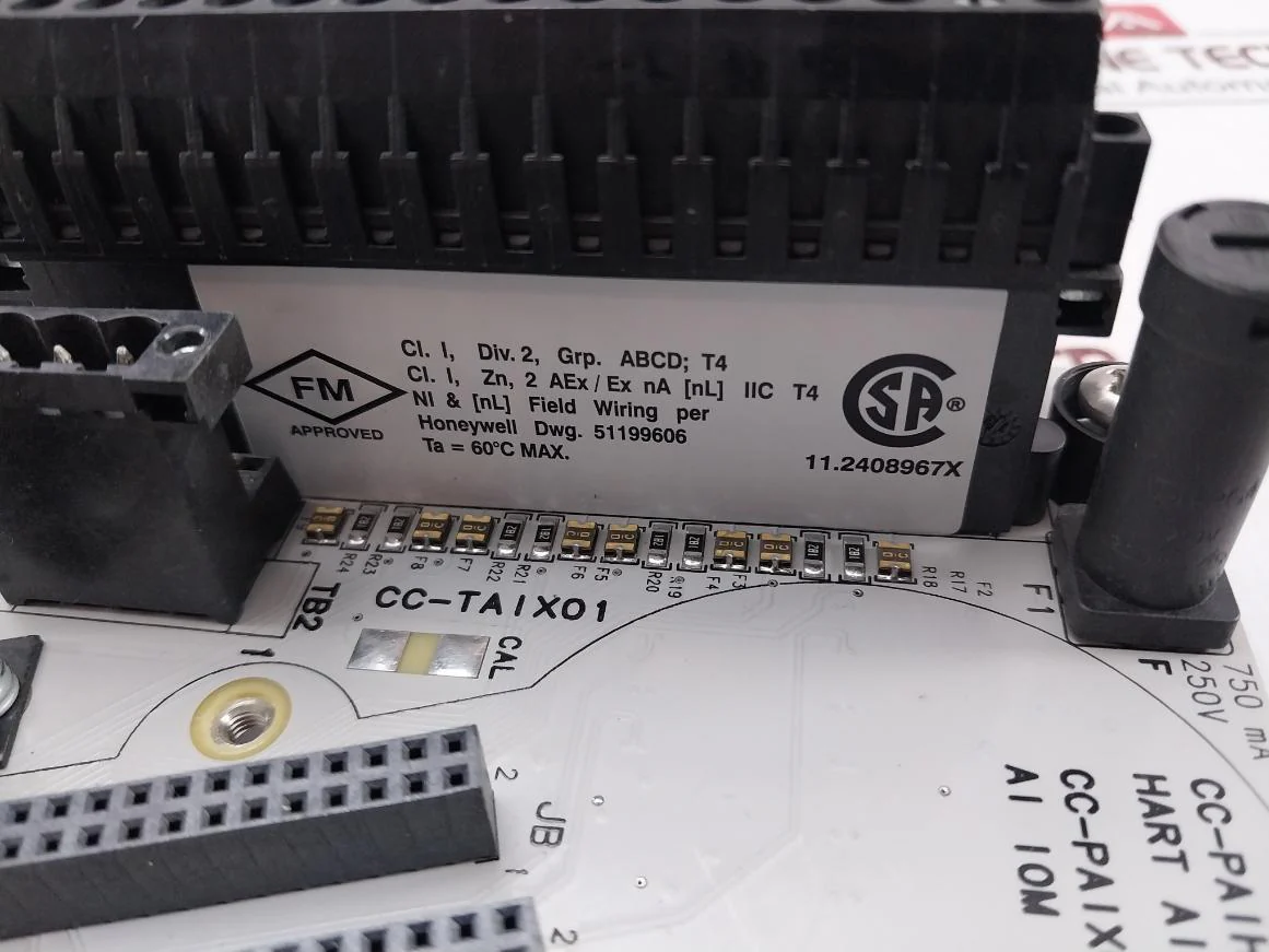 Honeywell Cc-taix01 Analog Input Module 51308363-175 Rev: B2 E108467 - Image 4