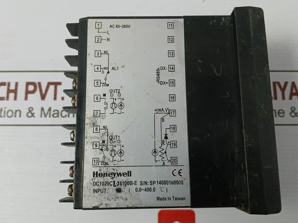 Honeywell Dc1020Ct-11100B-e Temperature Controller 100-230Vac - Image 9