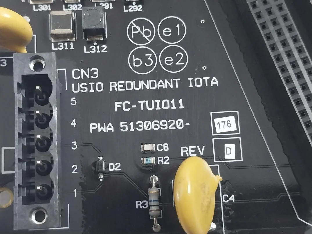Honeywell Fc-tuio11 Usio Redundant Iota Module Pwa 51306920-176 Rev: D - Image 3