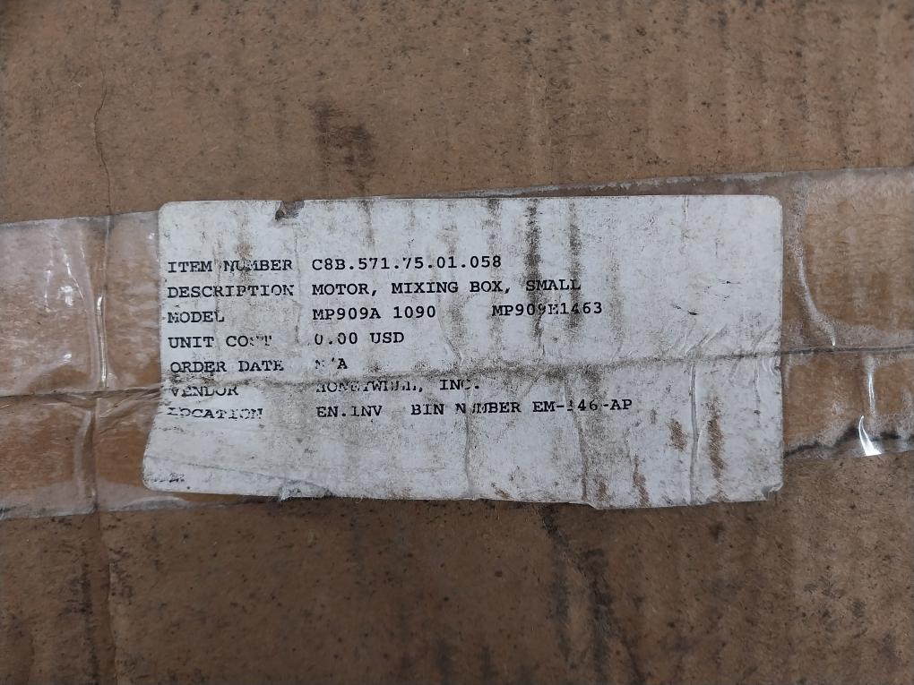 Honeywell Mp909E 1463 1 Pneumatic Damper Actuator Rev 4 00085267062565 - Image 17
