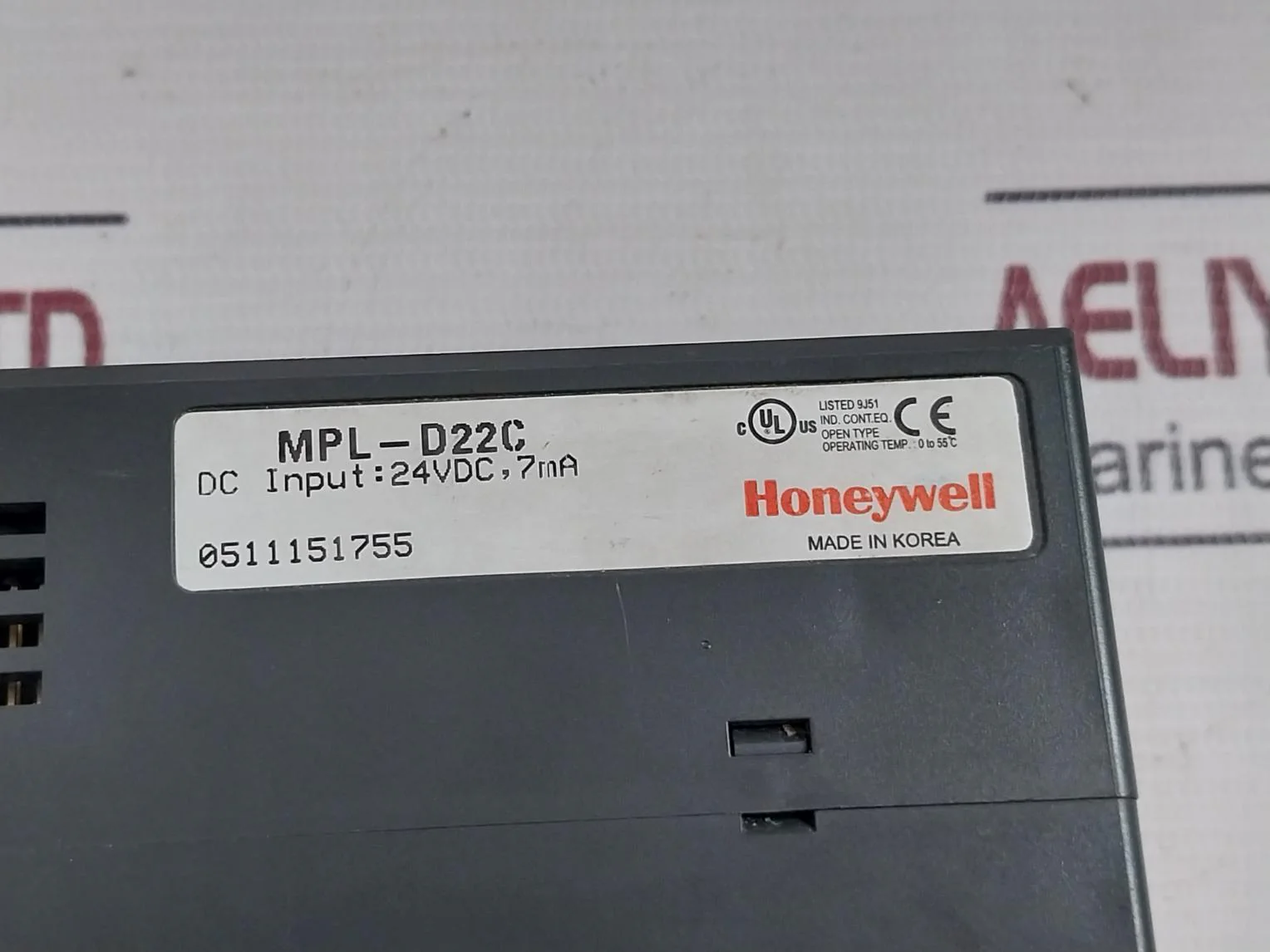 Honeywell Mpl-d22C Smart I/O Dc Input 24Vdc 7Ma - Image 7