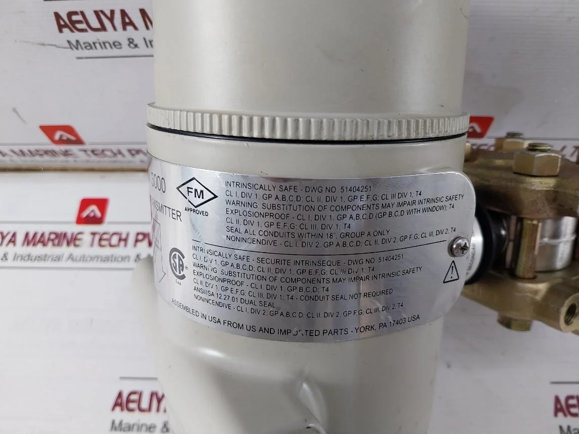 Honeywell Smv 3000 Smart Multivariable Flow Transmitter 11-42Vdc 0 To 100 Psi - Image 19