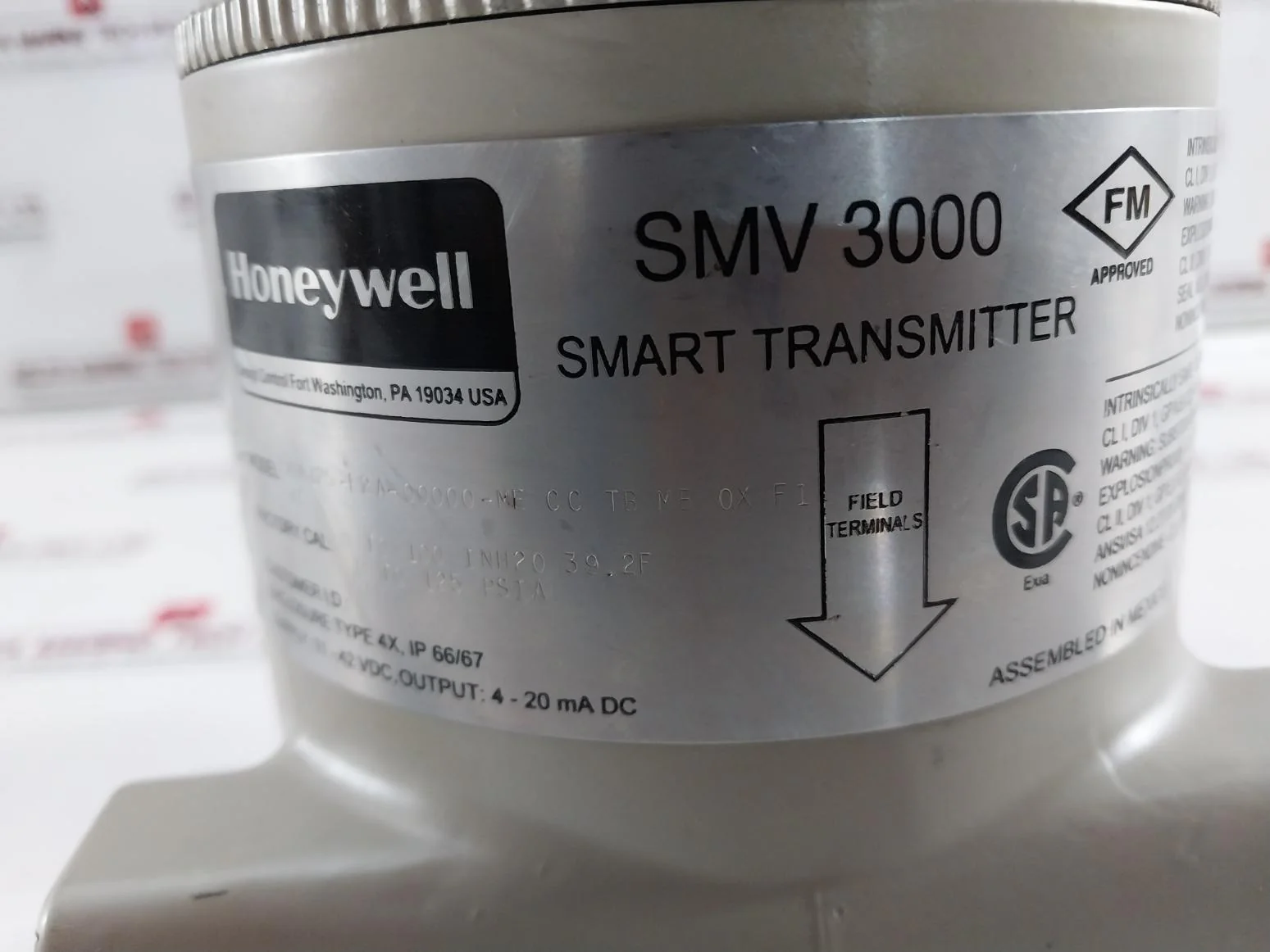 Honeywell Smv 3000 Smart Multivariable Flow Transmitter Assy 11-42Vdc 316Ss - Image 16