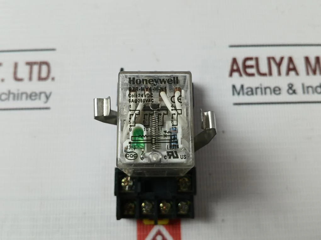 Honeywell Szr-my4-h-n1 Electromechanical General Purpose Relay With Socket Base - Image 2