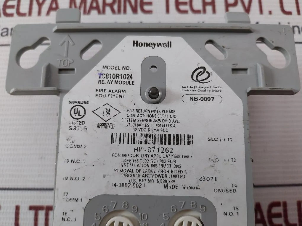Honeywell Tc810R1024 Relay Module 32Vdc 6.5Ma Slc Nb-0007 - Image 8