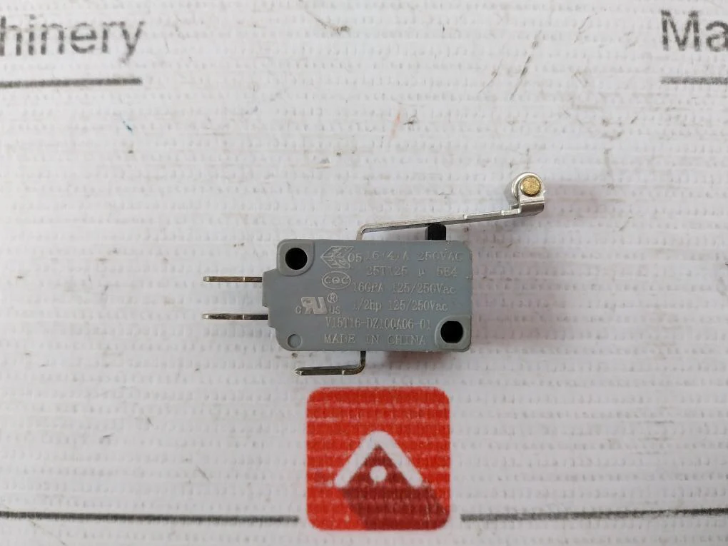 Honeywell V15T16-dz100A06-01 Micro Interrupteur 16Gpa 125/250Vac 25T125 U 5E4 - Image 2