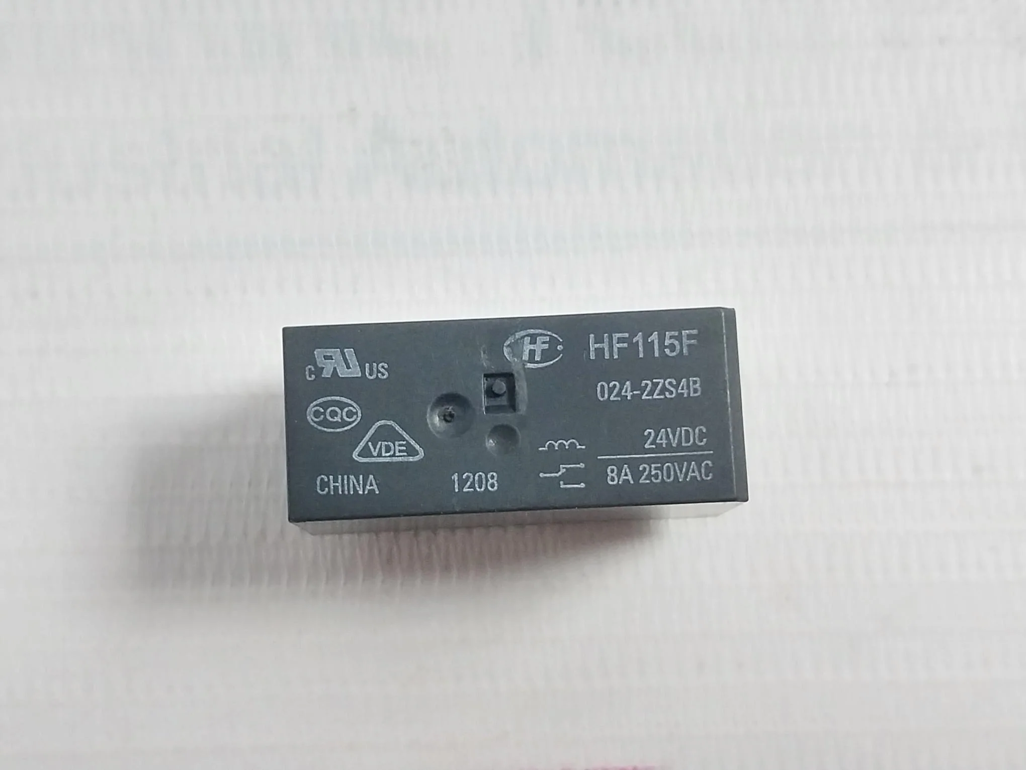 Hongfa Hf115F Pcb Mount Power Relay 8A 250Vac - Image 5