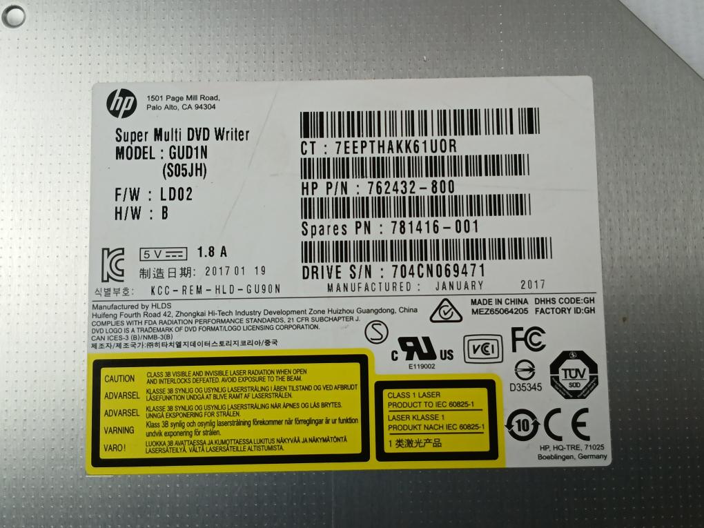 Hp Gud1N (S05Jh) Super Multi Dvd Writer - Image 5