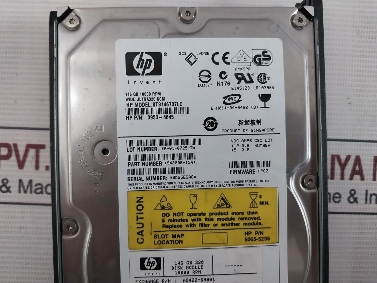 Hp Rx2620 Integrity Server Ab331A Rev.A 8A 100-127V- 50/60Hz Hpc2 10000Rpm - Image 26