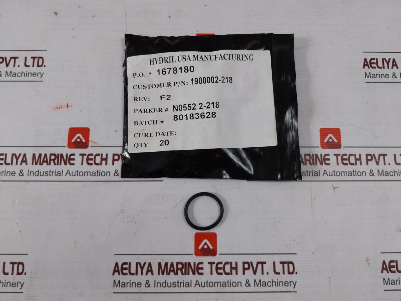 Hydril 1900002-218 O-ring Seal Size 2-218 90 Duro (1 Pack=20Pcs) - Image 2