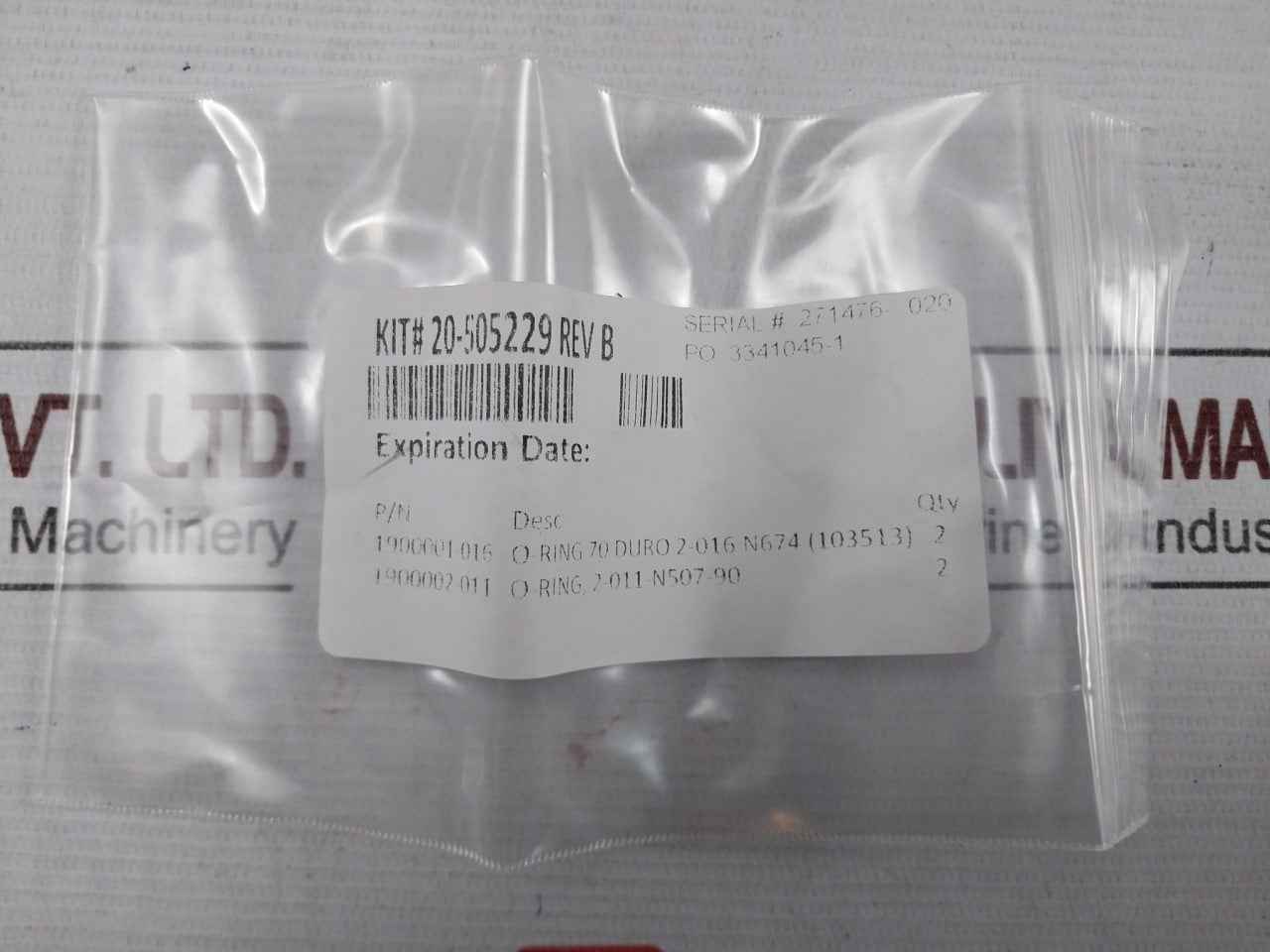 Hydril 20-505226 1/4" Shuttle Valve Repair Kit 1900002-011 Rev B - Image 16