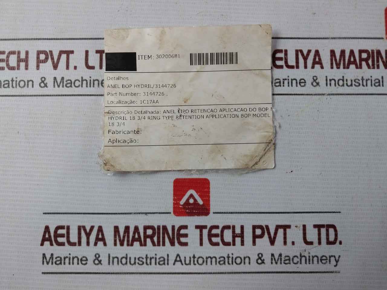 Hydril 3144726 Retention Ring For Bop 18 3/4" Rev: A2 - Image 10