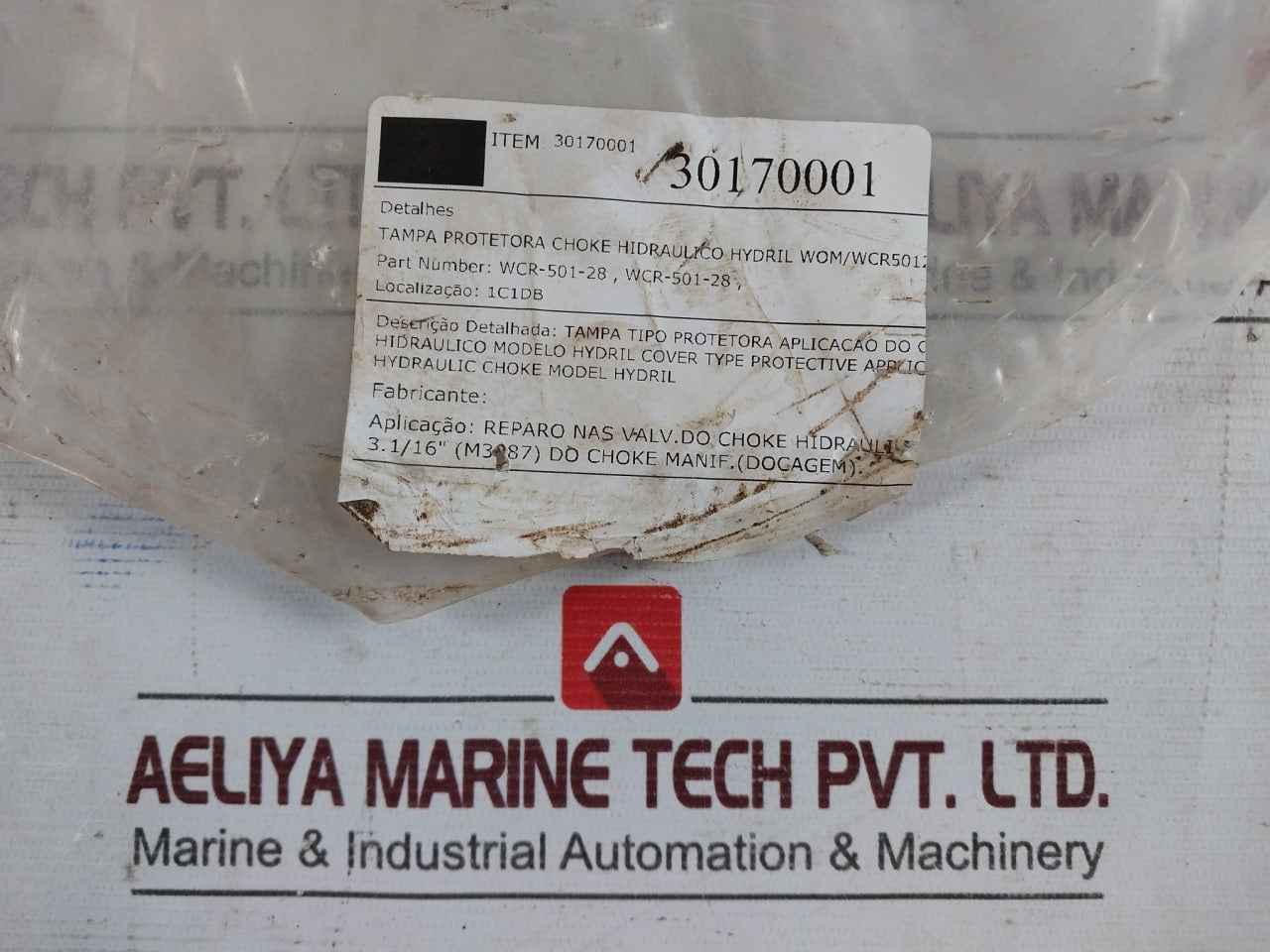 Hydril (M3087) 30170001 Wcr-501-28 Hydraulic Choke Protective Cover - Image 10