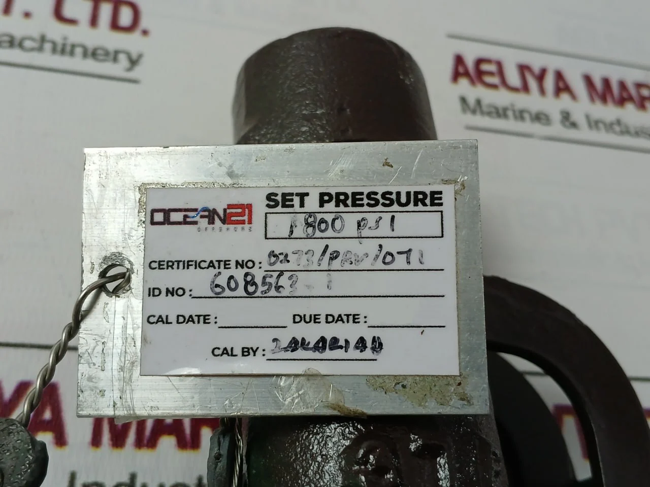 Hydroseal 1.Bv0Lf/E5 Relief Valve 1800Psig Wcb Ifa 37P L16 Sb2A - Image 9