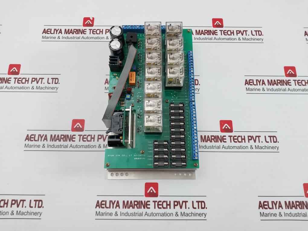 Hyun Jin Hj-107-1 Signal Light Column Pcb Card Module - Image 2