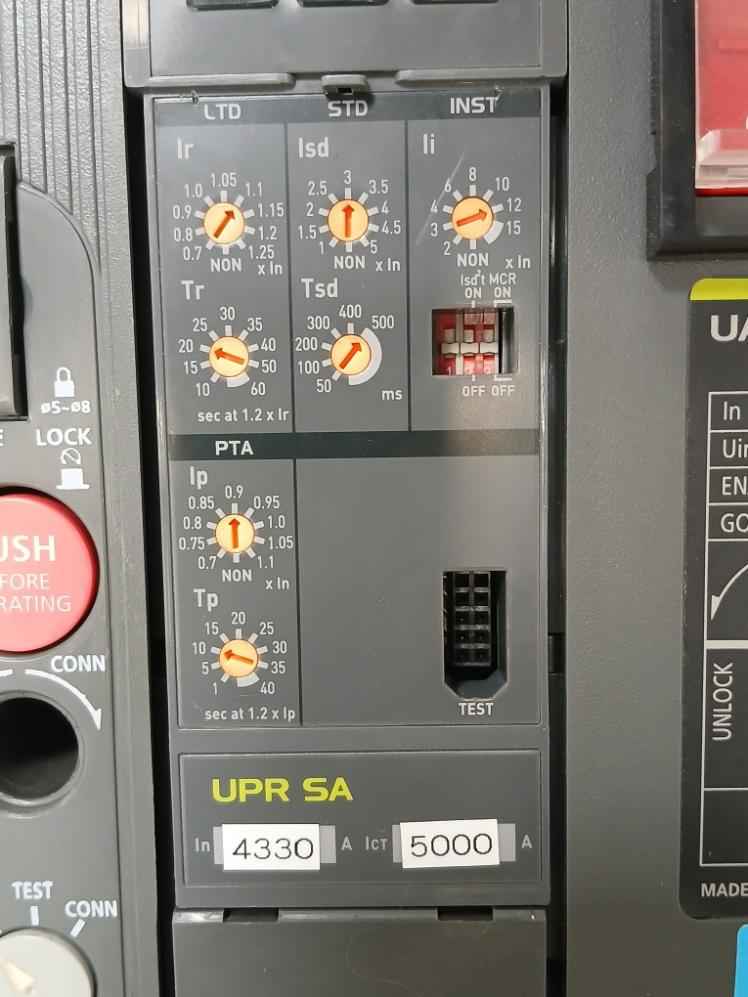 Hyundai Uan50C3C M1C1S168S Air Circuit Breaker Acb 3 Poles 1000V 50/60 Hz - Image 5