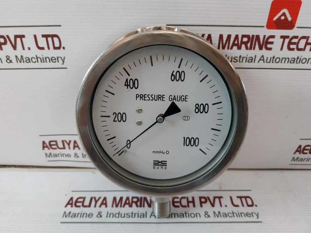 Hyupsung 0-1000 Mmh2O Pressure Gauge 2.0 Ks B 5305 - Image 5