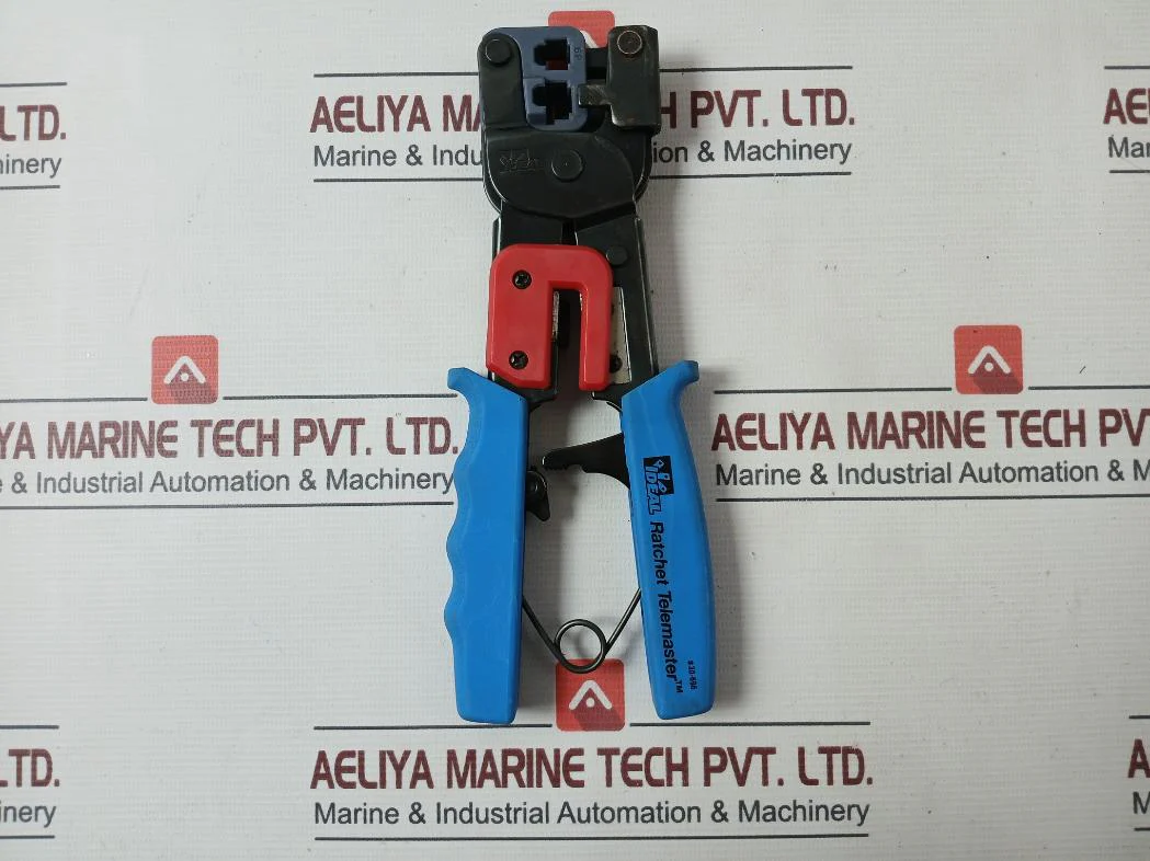 Ideal 30-696 Ratchet Telemaster Modular Plug Termination Crimp Tool Nd 3050-3 - Image 2