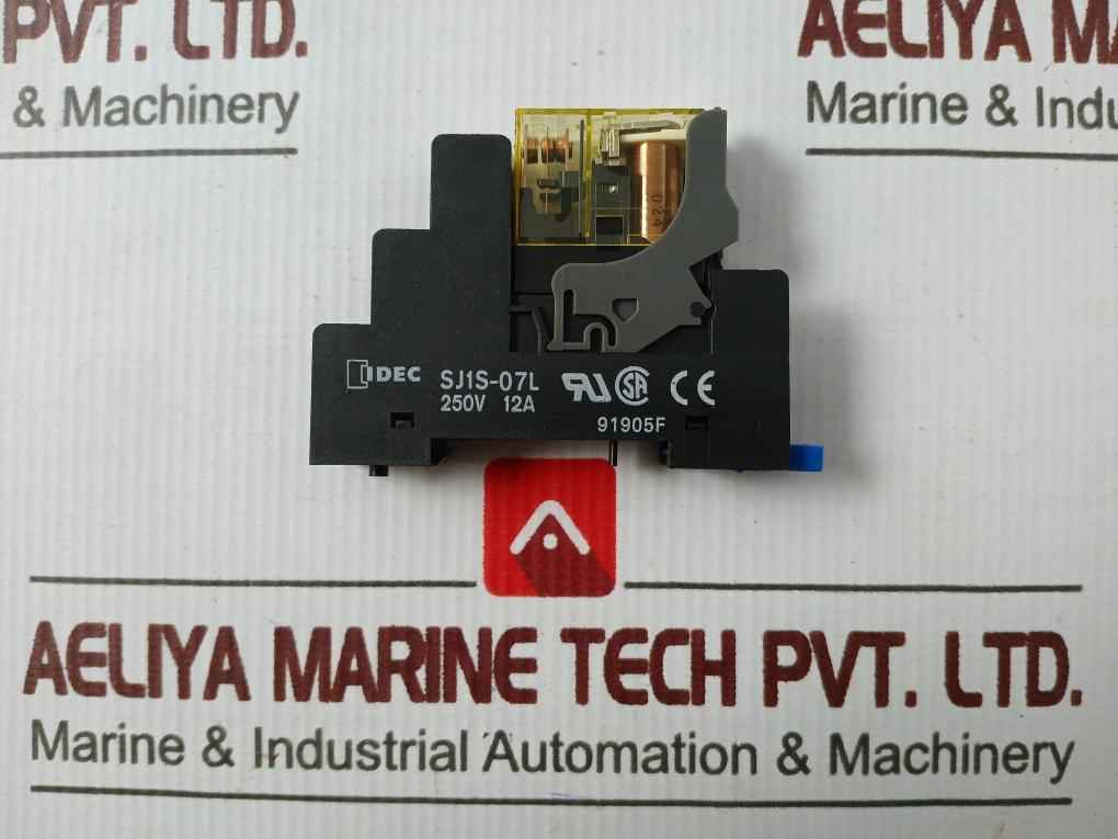 Idec Corporation Sj1S-07L Relay Socket 91905F 24 Vdc - Image 6