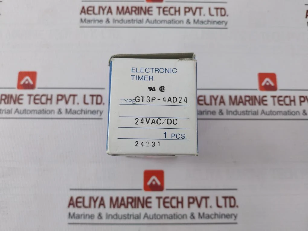 Idec Gt3P-4Ad24 Electronic Timer 1S 100Ma 28Vdc Ac/Dc 24V 24231 - Image 10