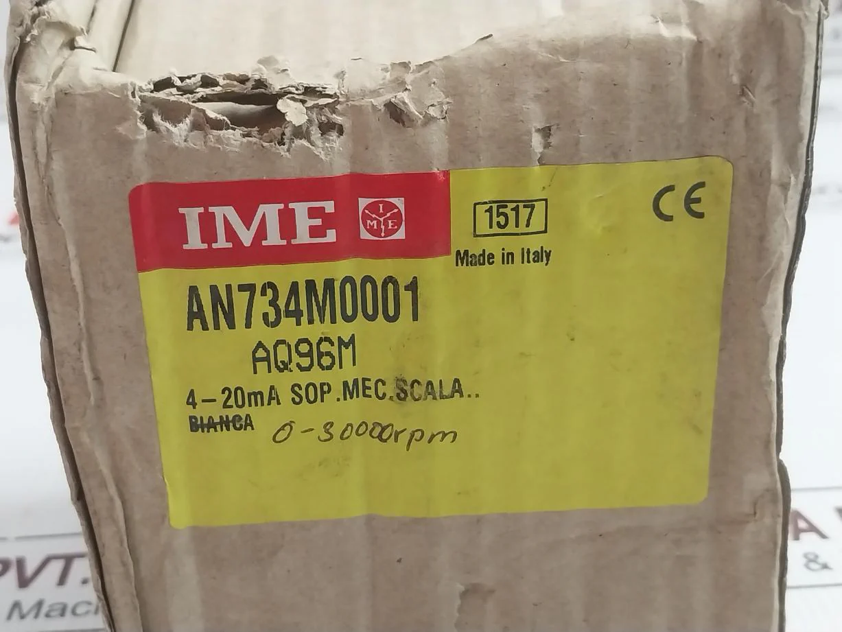 Ime An734M0001 Direct Current (Dc) Indicator 0-30000Rpm 4-20Ma - Image 5
