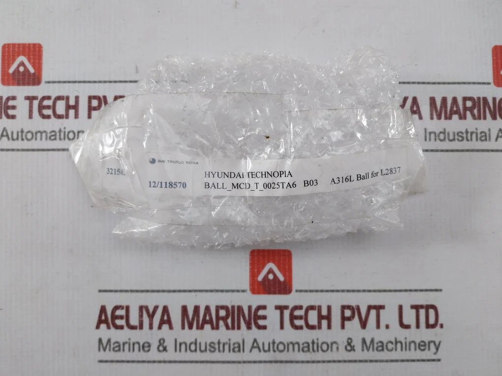 Imi Truflo Rona V/Vcba000290 Ball Component Replacement For Valve - Image 12