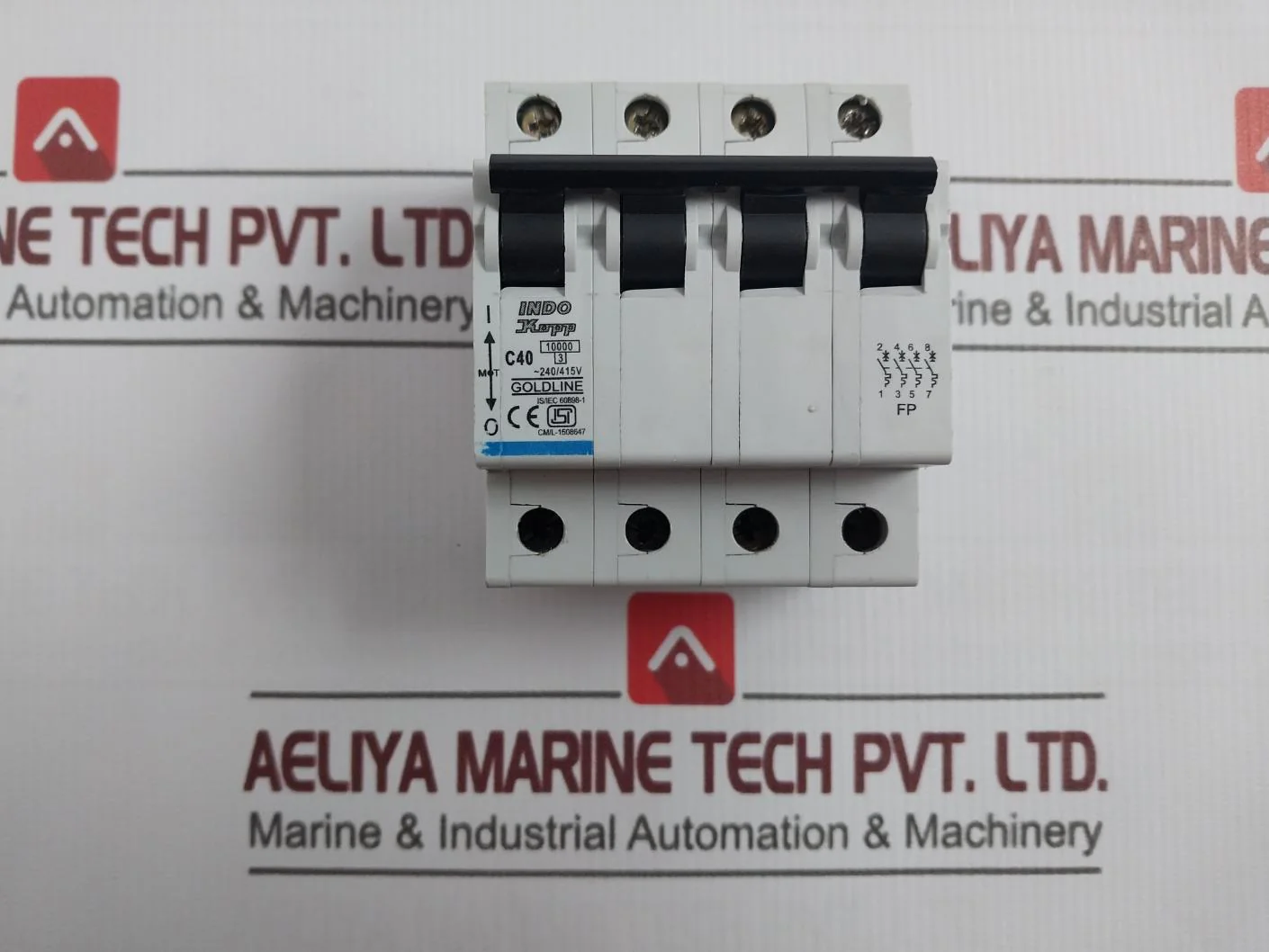 Indoasian C40 Miniature Circuit Breaker 240/415V B13236 - Image 4