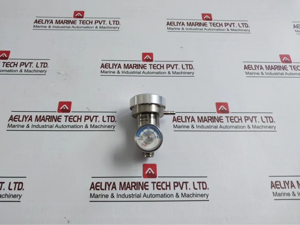 Industrial Scientific 2001 Pressure Gauge With Clear Flex 60 Tubing 0-70 Bar - Image 2