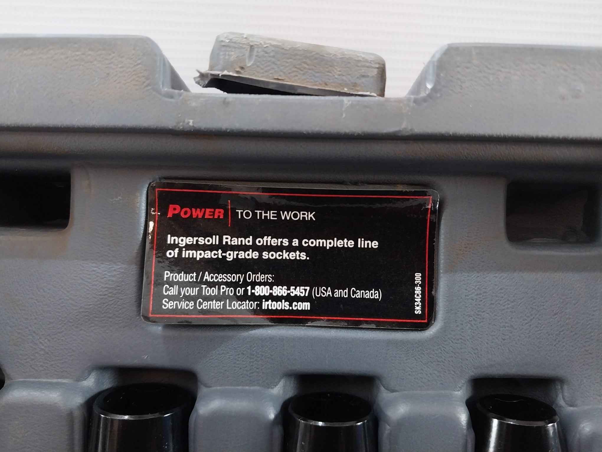 Ingersoll Rand Sk34C86-300 Socket Set 21Mm S64M21 S64H1-116L (Incomplete) - Image 3
