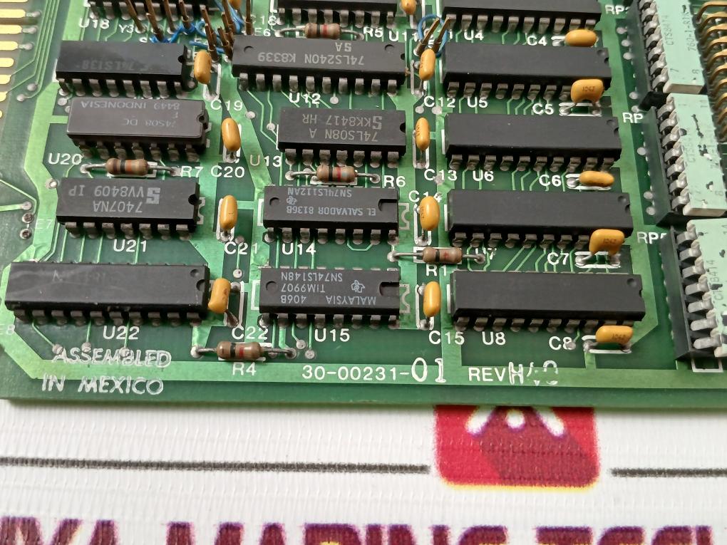 Intersil Isb 3310 Printed Circuit Board Rev H40 30-00231-01 - Image 4