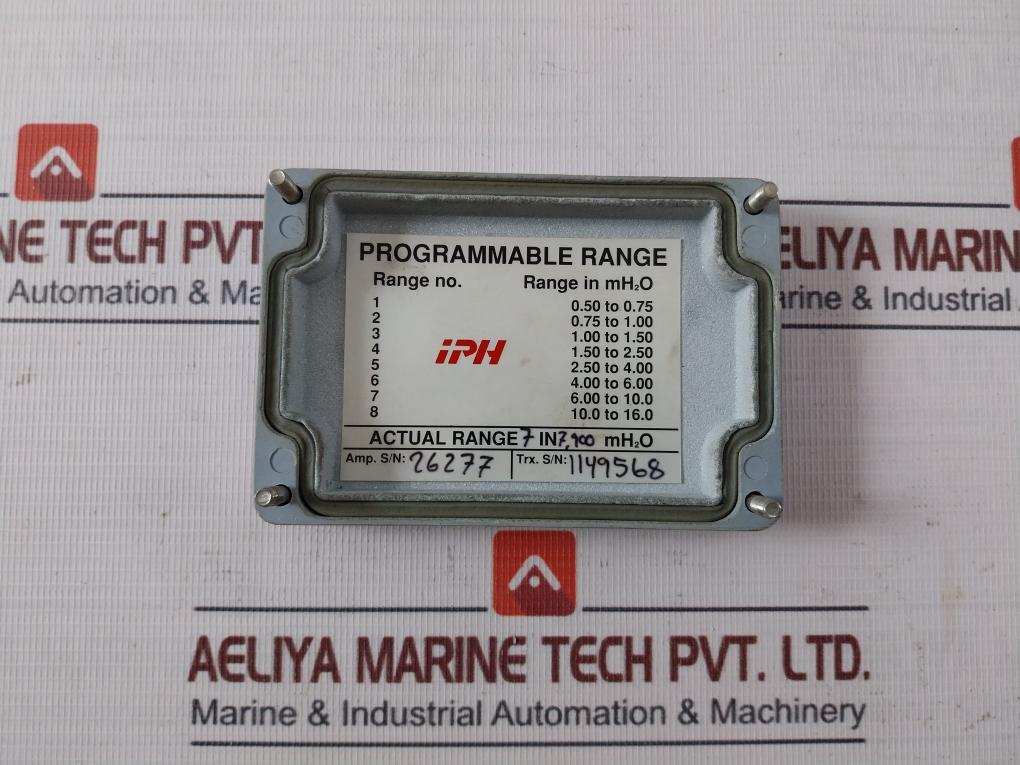 Iph Mas 2600-g30-25-0/1P Two Wire Transmitter 94V-0 45 Ma 4-20 Ma Wl202 Pt 100 - Image 7
