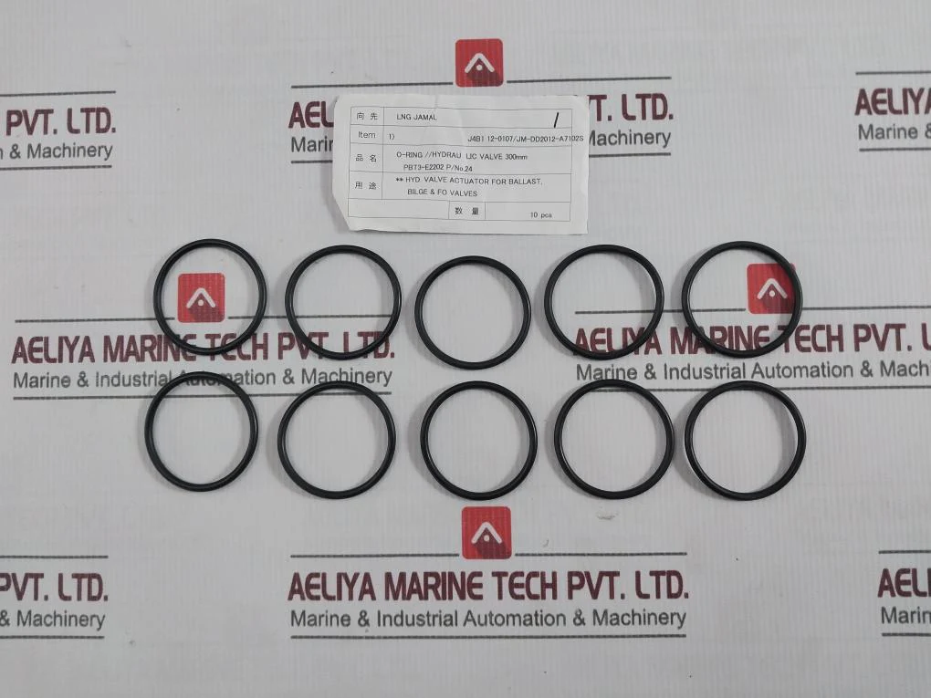 J4B1 12-0107/Jm-dd2012-a7102S O-ring Kit - Image 2