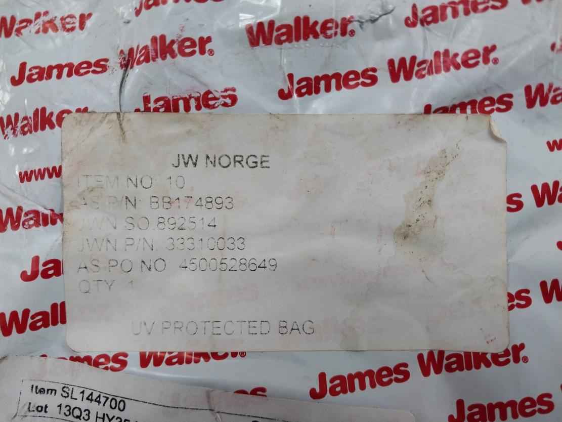 James Walker 33310033 Graphite Rubber Seal O-ring Sl144700 - Image 9