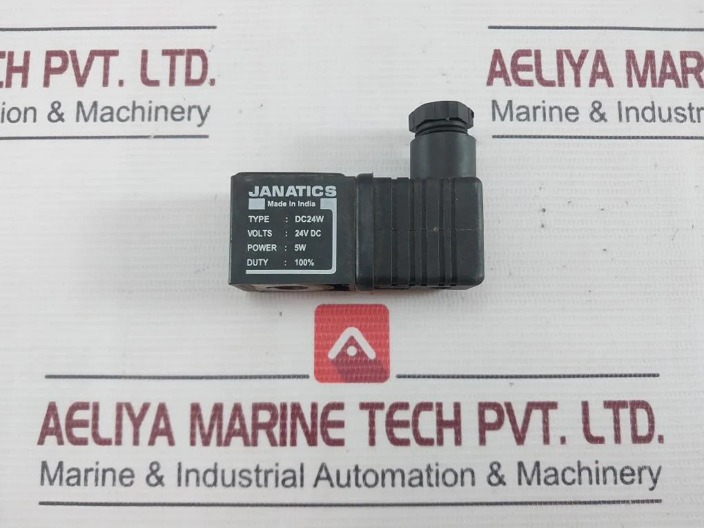 Janatics Dc24W Solenoid Valve Coil 24V Dc 5W Duty: 100% - Image 6