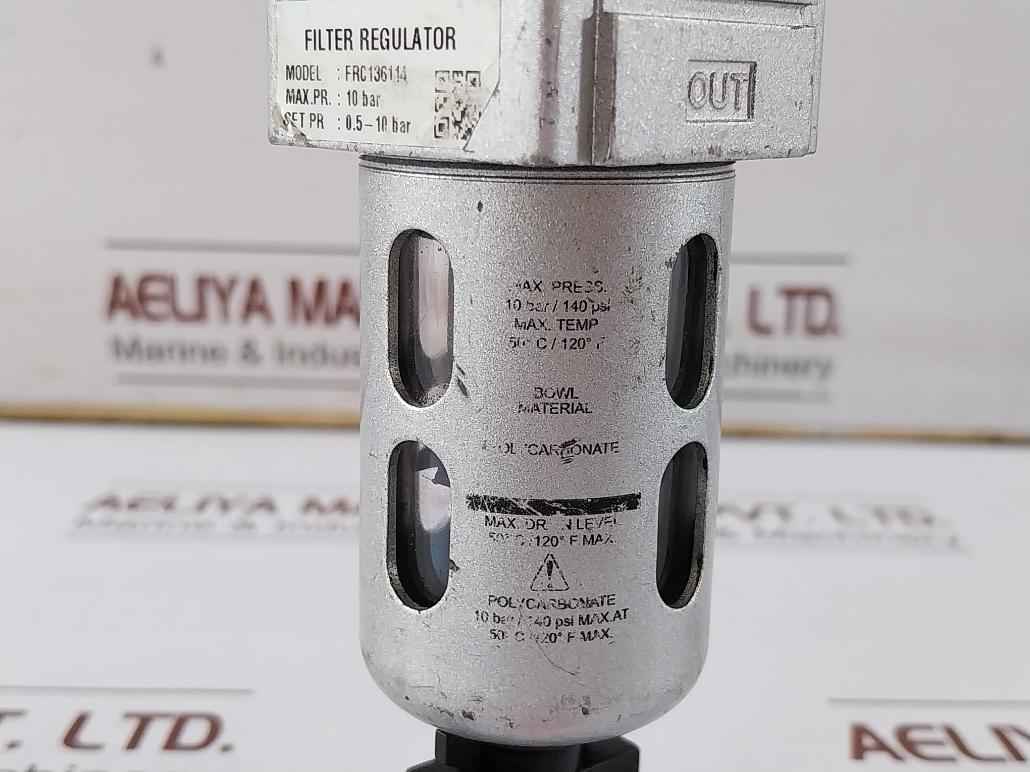 Janatics Frc136114 Filter Regulator 10Bar/140 Psi 50˚C/120˚F - Image 10