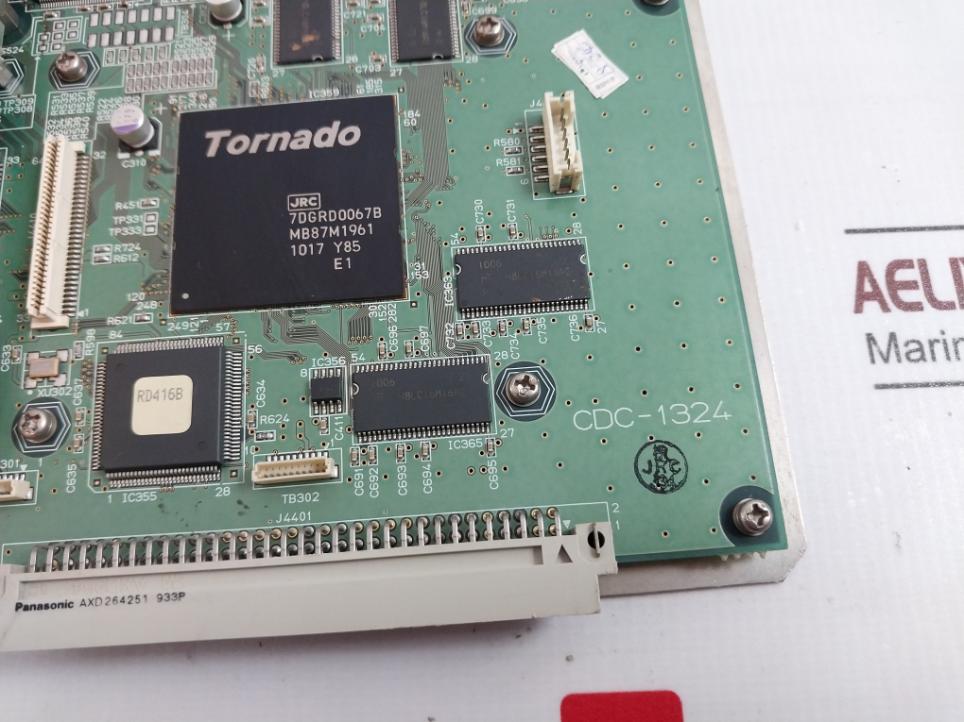 Jrc Cdc-1324 Radar Processor Card High Density Printed Circuit Board - Image 4