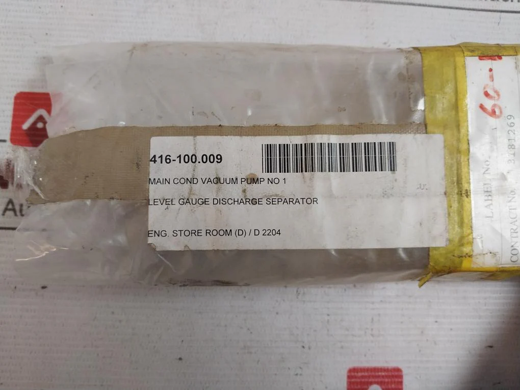Kawasaki Level Gauge Glass For Discharge Separator 3181269 416-100.009 Ts-278-1 - Image 9