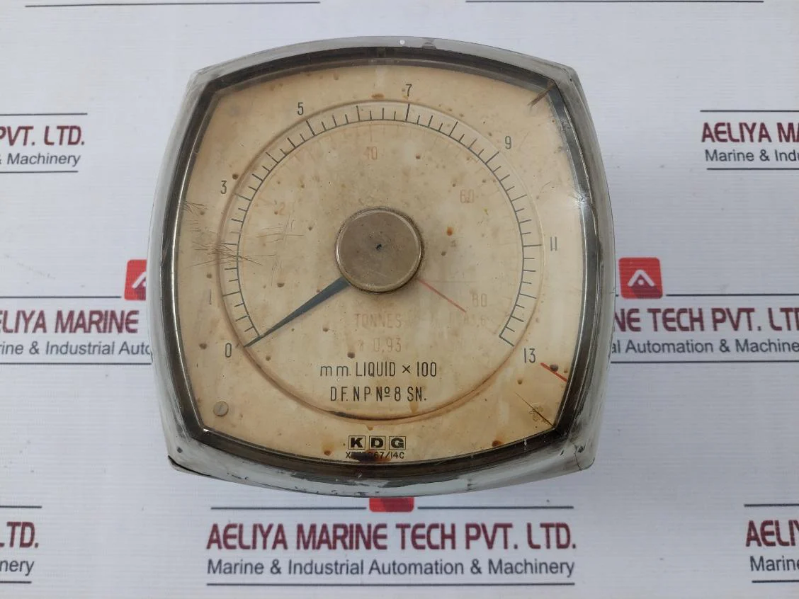 Kdg 150Mm Electrical Indicator Series 8200/1Ma 0 To 83.6 Tonnes - Image 2